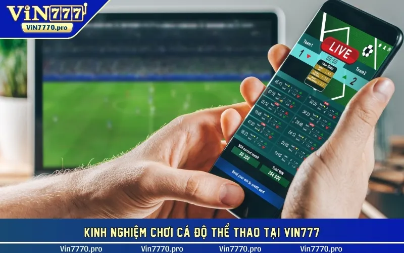 Kinh nghiệm chơi cá độ thể thao tại VIN777