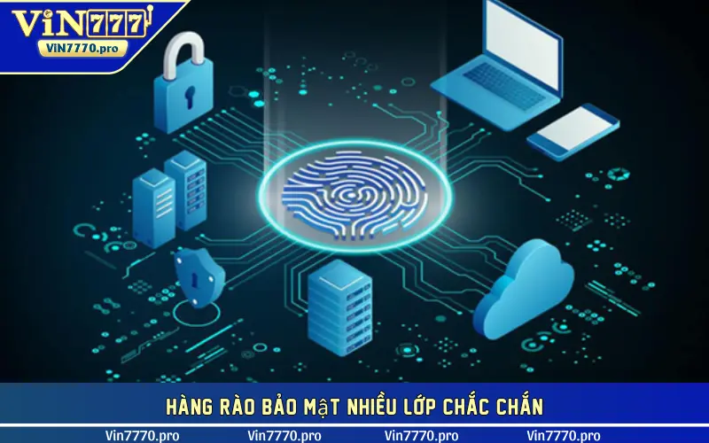 Hàng rào bảo mật nhiều lớp chắc chắn