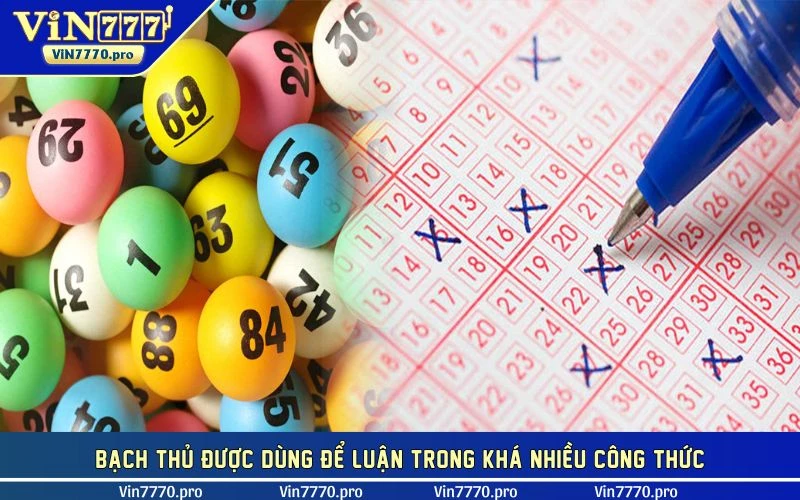 Bạch thủ được dùng để luận trong khá nhiều công thức