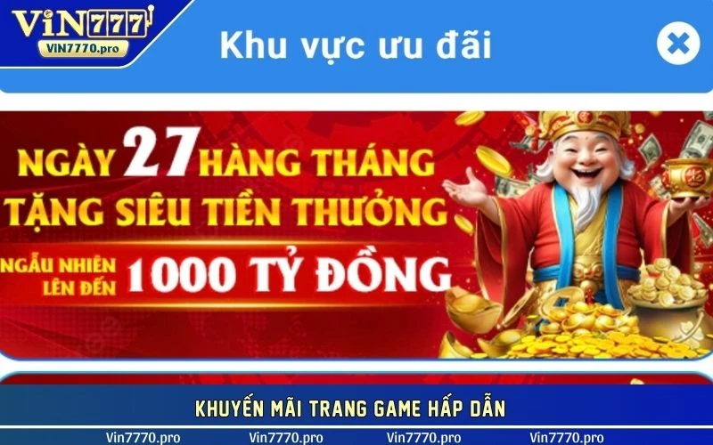 Khuyến mãi tranh game hấp dẫn 